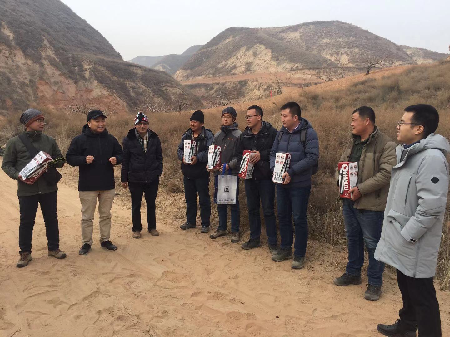 公司领导赴兰州经济技术开发区皋兰生态修复与产业发展示范区（起步区）勘察现场检查工