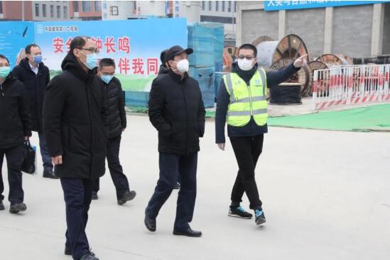 毛志兵赴京东总部二期C座项目调研检查工作